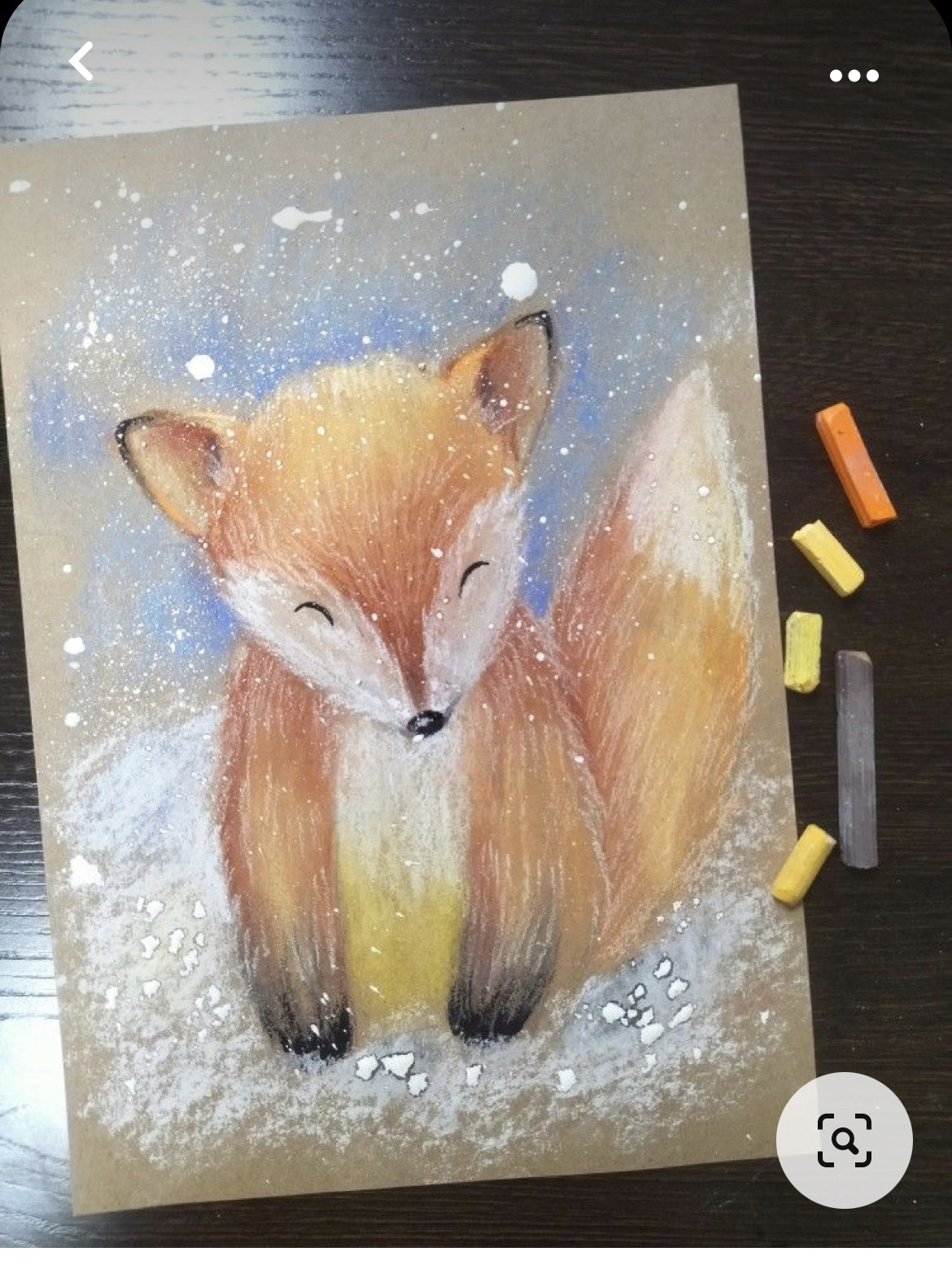 Рисунки пастелью масляной животные